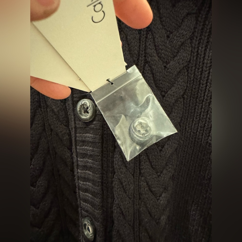 NWT - Calvin Klein Jeans knit cardigan - Picture 3 of 10